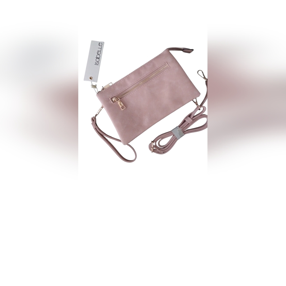 Elegant Pink Crossbody Bag by Isabella Nwt
